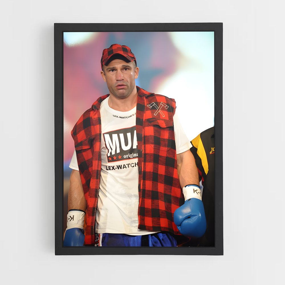 Poster Peter aerts UFC – affiche Kick-boxing (vue 2)